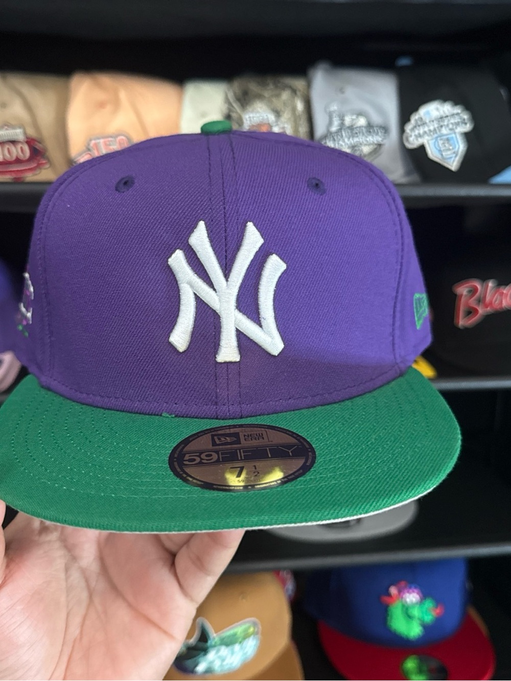 New Era New York Yankees 59FIFTY Big League Chew Grape Edition Fitted Hat 7 1/2